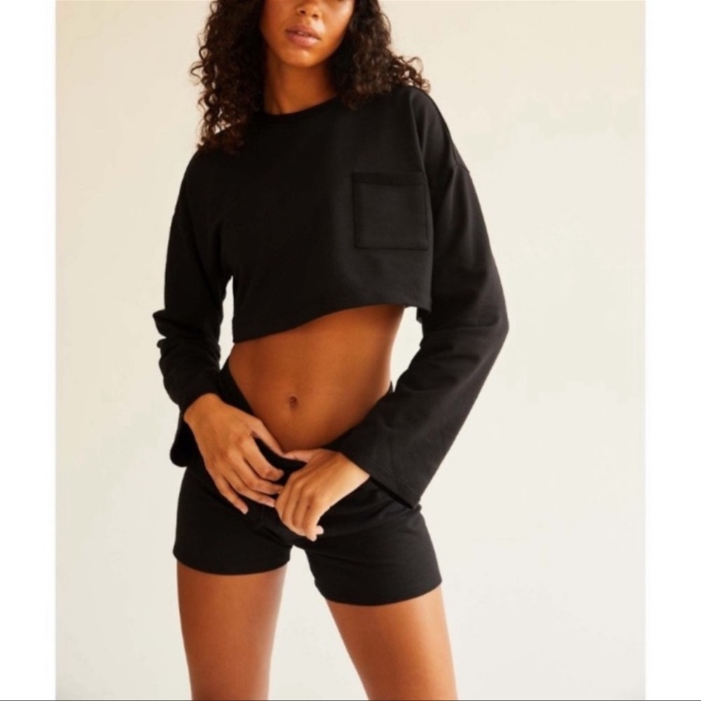 10. FREE PEOPLE | Sunny Set in Black - Picture 2 of 9